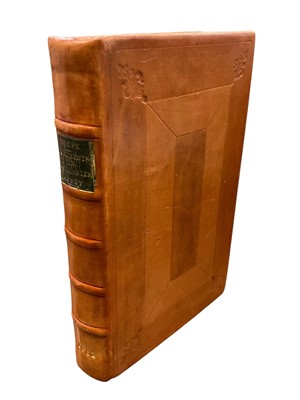 Lot 1461 - Monumenta Westmonasteriensia: or an Historical Account of...St. Peter's, or the Abby Church of Westminster, first edition], for C.Wilkinson and T.Dring, 1682.