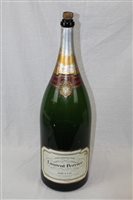 Lot 3789 - Large Laurent Perrier Champagne bottle, 74cm