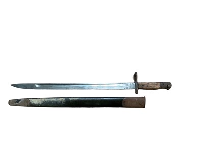 Lot 862 - First World War 1917 Pattern Remington Bayonet