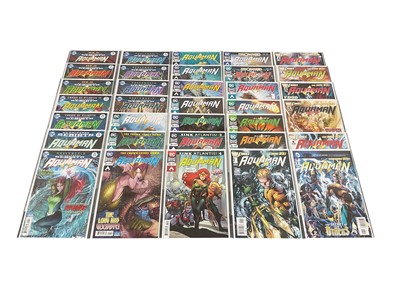 Lot 2888 - One box of modern comics to include DC Comics (Aquaman), Marvel Comics (Armor Wars, Avengers, Dark Avengers), Valiant (Archer & Armstrong, Armor Hunters), Archie comics (Archie) and o...