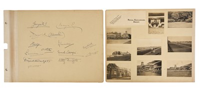 Lot 52 - Rare group of 1920s Royal signatures including T.M. King George V and Queen Mary, Edward Prince of Wales and Queen Alexandra..