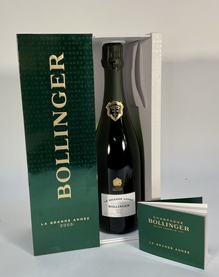 Lot 14 - One bottle, Bollinger La Grande Annee 2005 Brut, boxed