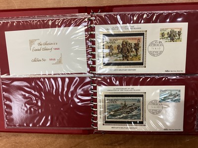 Lot 1171 - Box of Benham first day covers in albums, Military, Olympics, Royalty, Papal visits (4)