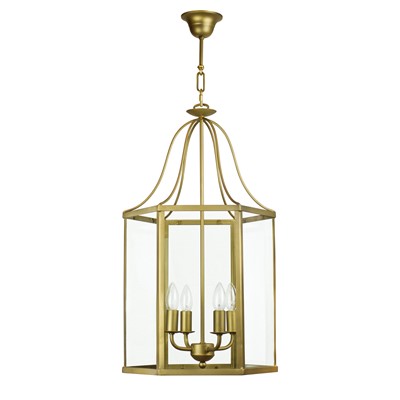 Lot 1319 - Hall lantern, purchased from Kings Road, Chelsea