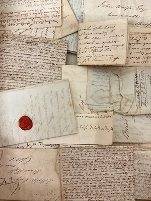 Lot 985 - Collection of correspondence written by Mr John Lewis Wolfe of Saffron Walden and others