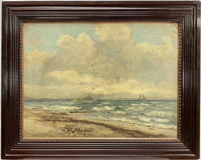 Lot 47 - C. Mühlbach, 19th/20th century European School, oil on canvas, signed, 46cm x 61cm, framed