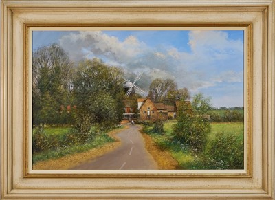 Lot 1101 - *Clive Madgwick RBA (1934-2005) oil on canvas in frame 'Towards Burnham Overy Mill'