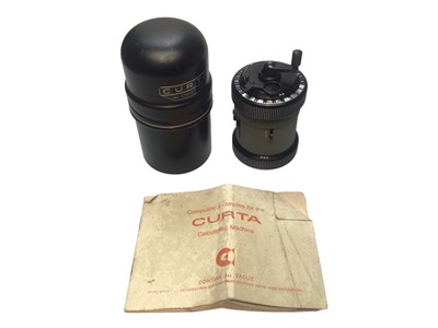 Lot 2940 - Curta calculator