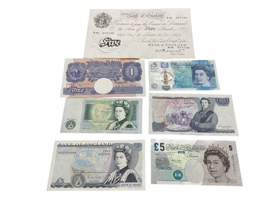 Lot 589 - G.B. - Mixed bank notes