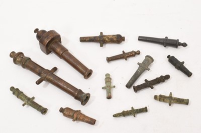 Lot 814 - Collection of toy cannons, 17th-19th century