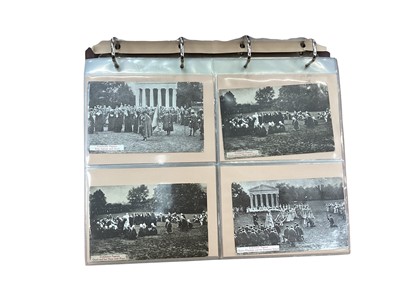 Lot 1122 - Two albums of postcards
