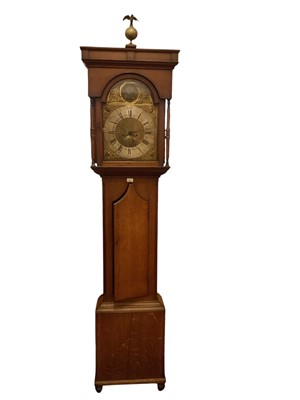Lot 682 - Mid-18th century 8 day long case clock by William Whipp o...