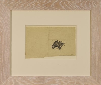 Lot 1058 - Harry Becker (1865-1928) graphite, Horse’s Head, paper size 14cm x 22cm, in glazed frame