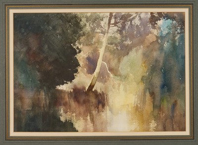Lot 1105 - *Edward Brian Seago RBA, ARWS, RWS (1910-1974) watercolour in glazed frame 'The Sunlit Tree'