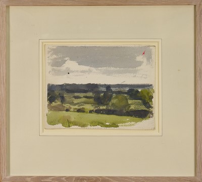 Lot 1083 - Harry Becker (1865-1928) watercolour, Blyth Valley Landscape, 16.5 x 21cm, glazed frame