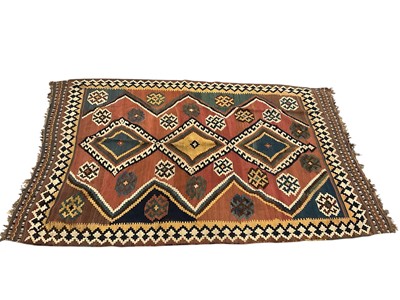 Lot 1478 - Large kilim rug