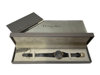Lot 74 - Vintage Christian Dior wristwatch in original box