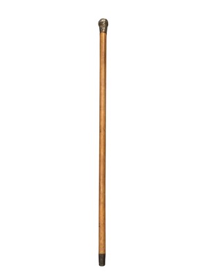 Lot 3086 - Early 19th century silver topped malacca cane