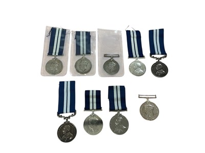 Lot 74 - Collection of nine replica / copy Distinguished Service medals, (9).