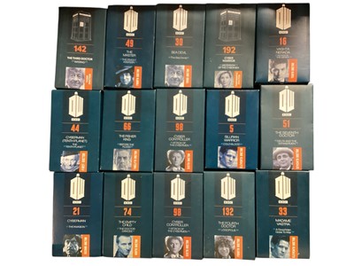 Lot 1765 - BBC Doctor Who Character Collector's models, in window bubble boxes (35)