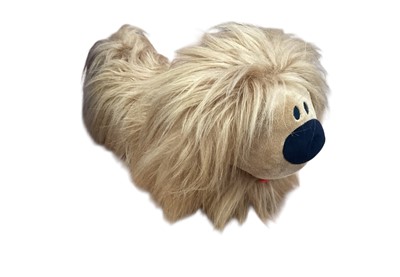 Lot 2005 - Steiff Dougal from the Magic Roundabout, No. 174, boxed with certificate and paperwork.
