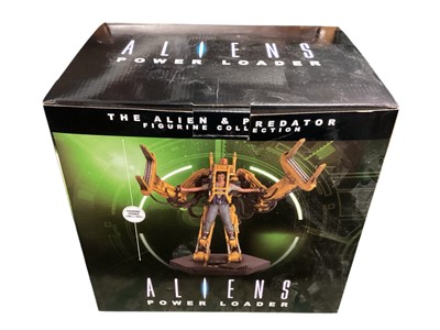 Lot 1773 - Eaglemoss The Alien & Predator Figurines Collection models, including Aliens Power Loader & Alien Kane, both boxed (2)