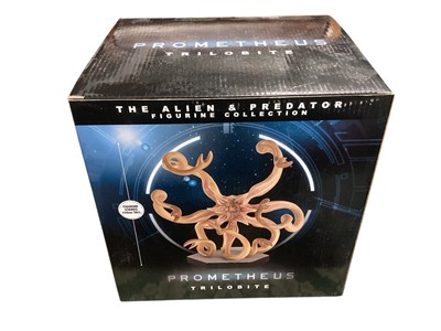 Lot 1774 - Eaglemoss The Alien & Predator Figurines Collection models, including Prometheus Engineer & Trilobite, Xenomorph, Neomorph & Aliens v Predator Special Edition, a...