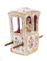 Lot 15 - Late 19th century Dresden porcelain figure of...