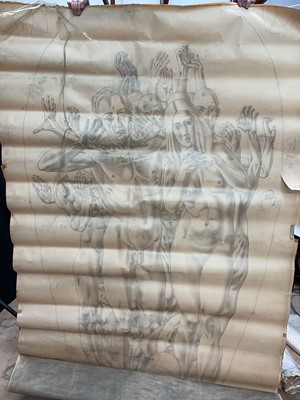 Lot 1263 - *Francis Plummer (1930-2019) approximately 25 rolls of large works on paper