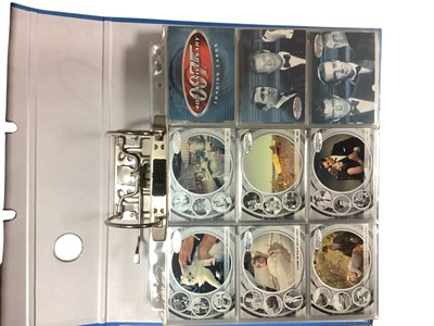 Lot 1118 - James Bond 007 40th Anniversary Trading Cards and other general sets including Extras, Bond Villains, Classic Screen Shots etc. (3 folders)