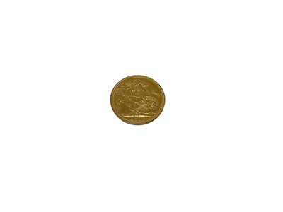 Lot 420 - G.B. - Gold Sovereign Victoria OH 1895M (N.B. Scratches in Obv. fields) otherwise GVF (1 coin)