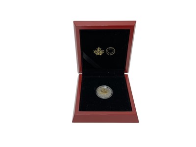 Lot 428 - Canada - Platinum 1oz maple leaf $300 coin 2015 (N.B. Cased with Certificate of Authenticity) (1 coin)