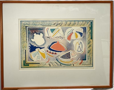 Lot 205 - Chloe Freemantle (b. 1950) signed limited edition lithograph, 11/50, 38cm x 58cm, glazed frame