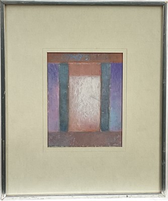 Lot 170 - Ann Judell (Australian b.1942) pastel, Abstract, signed, 24cm x 19cm, glazed frame