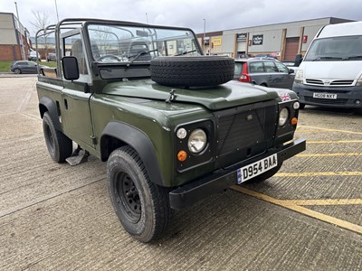 Lot 203 - 1986 Land Rover 90 2494cc diesel, manual, reg. no. D954 BAA