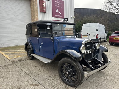 Lot 205 - 1935 Austin 12/4 Taxi Landaulette by Strachan, Registration BYK 711