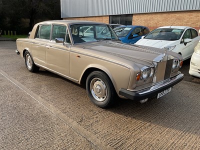 Lot 206 - 1980 Rolls-Royce Silver Shadow II, Registration GHB 271V, chassis SRH0039364. This desirable late example of a Silver Shadow II is attractively finished in the popular 1970s colour scheme of Ho...