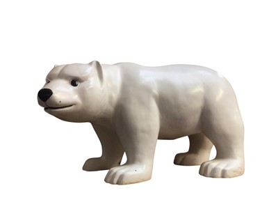 Lot 2979 - Large fibreglass / resin figure of the Fox's Mints polar bear