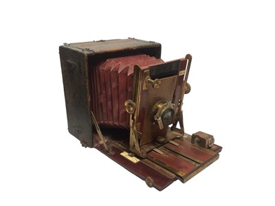 Lot 2946 - Antique plate camera