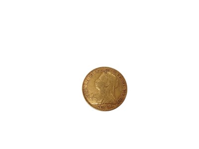 Lot 524 - G.B. - Gold Sovereign Victoria OH 1893 AF (1 coin)