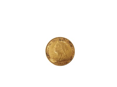 Lot 517 - G.B. - Gold Half Sovereign Victoria OH 1901 F (1 coin)