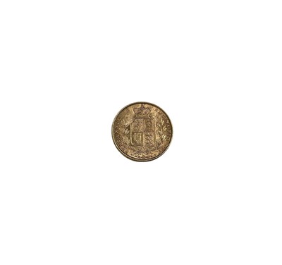 Lot 466 - G.B. - Gold Sovereign Victoria YH (Shield back) 1872 GF (1 coin)