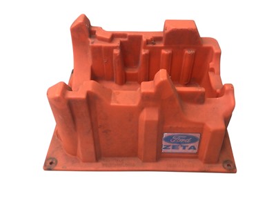 Lot 121 - Orange Zeta engine carrier from Ford Proving ground at Boreham Airfield Essex