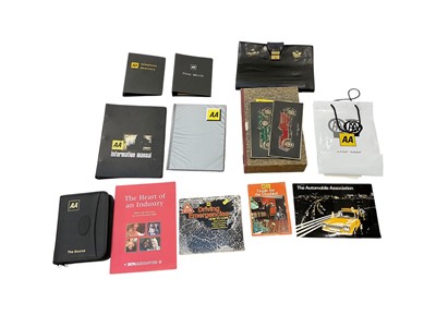 Lot 174 - AA interest- a detailed and extensive collection of AA related items to include various photograph albums, official pamphlets, other paper items and ephemera, document wallets, folders, map and...
