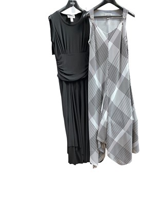 Lot 2524 - Group of Joseph Ribkoff monochrome evening wear, plus some other items.