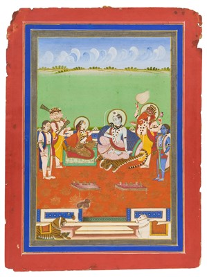 Lot 808 - 19th century Indian school gouache