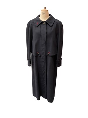 Lot 2539 - Women's vintage Aquila Alpaca Loden overcoat size 12.