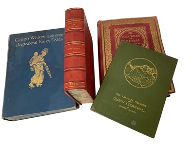 Lot 1306 - Grace James - Green Willow and other Japanese fairy tales, illustrated Warwick Goble, 1920, and three other illustrated books