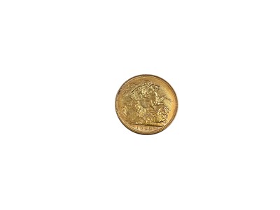 Lot 468 - G.B. - Gold Sovereign Victoria OJ 1900 M (N.B. Obv: Scratches) otherwise F (1 coin)