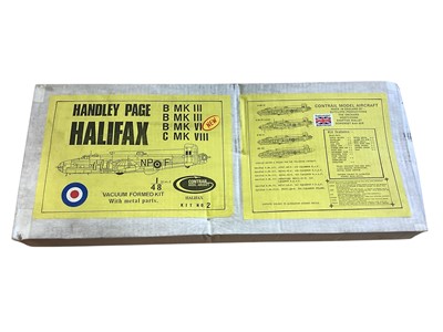 Lot 1744 - Contrail 1:48 Scale vacuum formed Handley Page Halifax Kit No.2 model aircraft, box sealed (1)